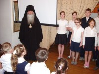 В школе при Андреевском монастыре прошел выпускной вечер